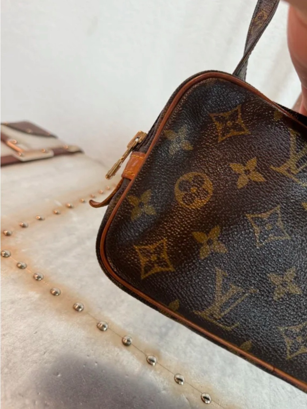 Vintage Louis Vuitton Marley Bandouliere Monogram Crossbody Bag - Picture 10 of 12